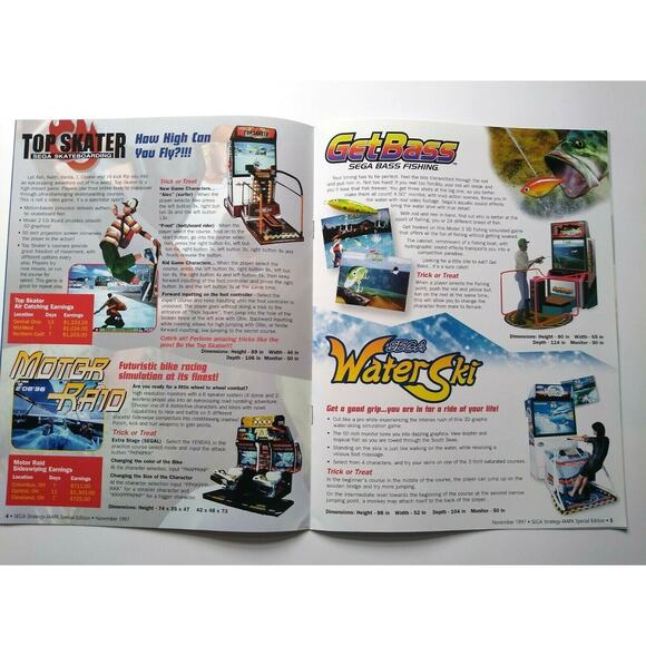 Sega Strategy Magazine Jurassic Park House Of The Dead Horror Retro Arcade Game - Picture 4 of 12